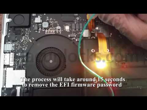 Apple Macbook Pro 2015 EFI BIOS Password iCloud Lock Remover and Unlocker (15 Seconds)